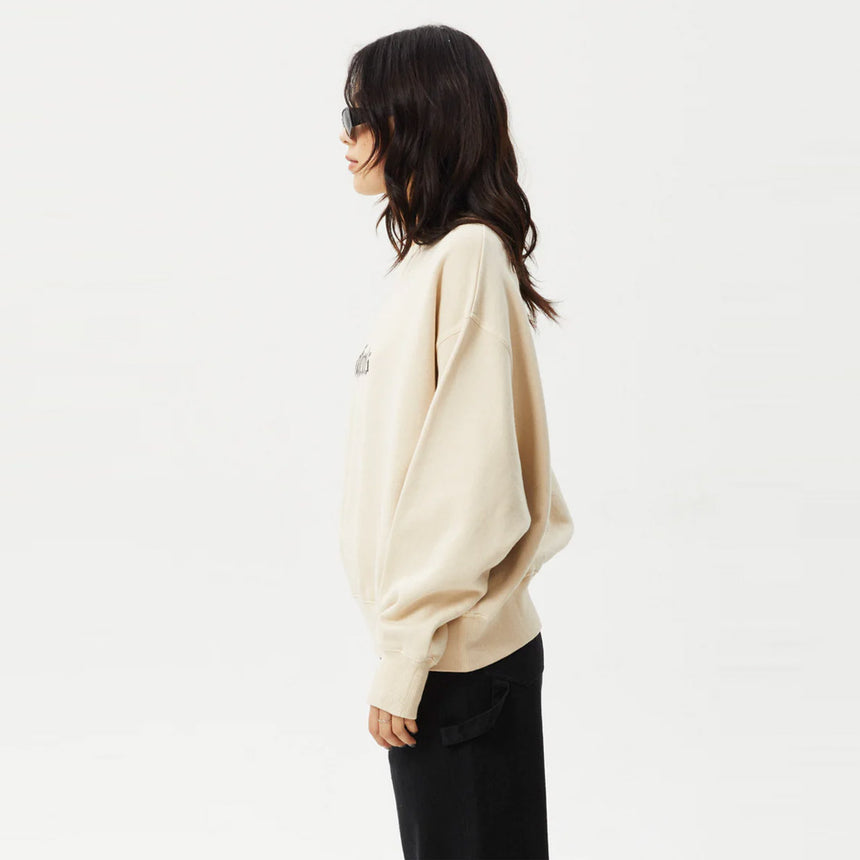 AFENDS Women's Scorpio Crew - Sand