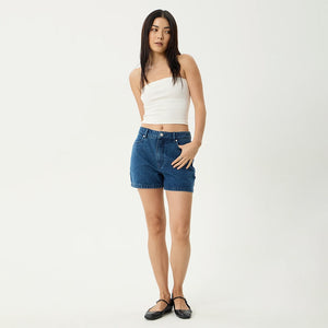 AFENDS Women's Seventy Threes Denim Short - Authentic Blue