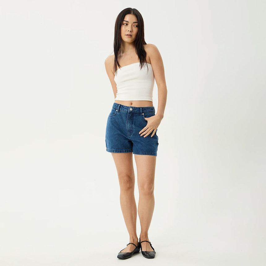 AFENDS Women's Seventy Threes Denim Short - Authentic Blue