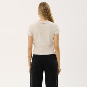 AFENDS Women's Subliminal Baby Tee - Moonbeam