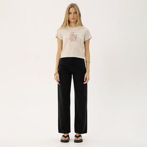 AFENDS Women's Subliminal Baby Tee - Moonbeam