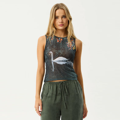 AFENDS Women's Swan Song Sheer Tank - Multi