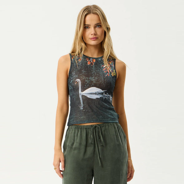 AFENDS Women's Swan Song Sheer Tank - Multi