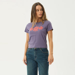 AFENDS Women's Terra Baby Tee - Vintage Aubergine