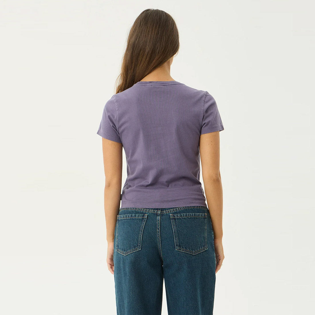 AFENDS Women's Terra Baby Tee - Vintage Aubergine