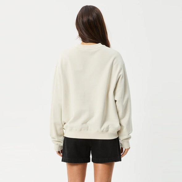 AFENDS Women's Tranquil Crew - Moonbeam