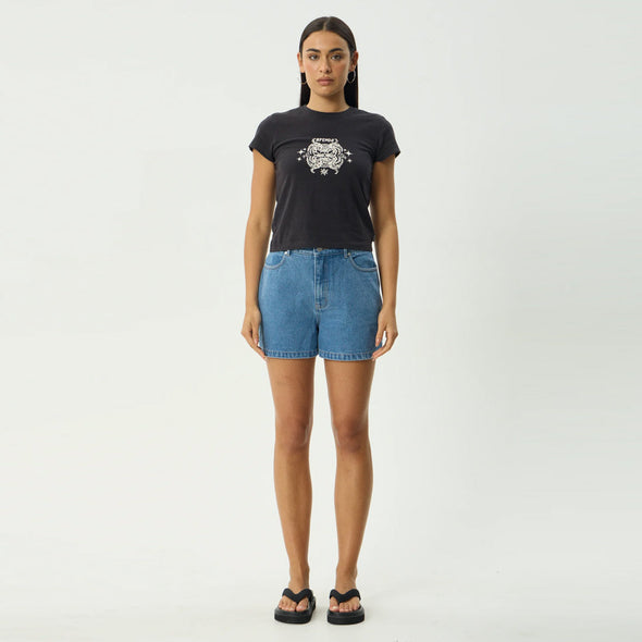 AFENDS Women's Tropic of Cancer Baby Tee - Black
