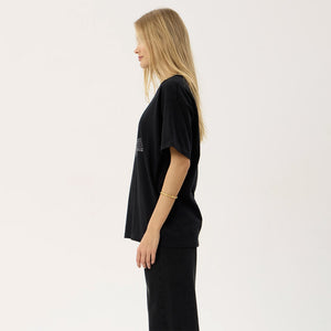 AFENDS Women's Unbound Recycled Oversized Tee - Black
