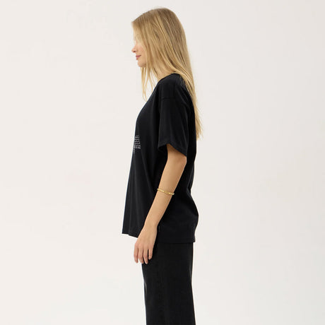 AFENDS Women's Unbound Recycled Oversized Tee - Black