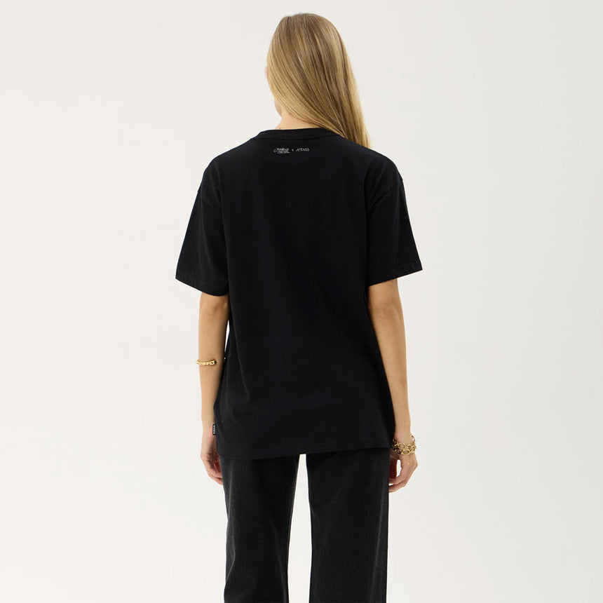 AFENDS Women's Unbound Recycled Oversized Tee - Black