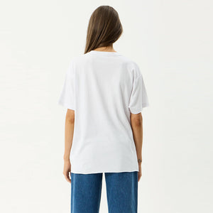AFENDS Women's Zephyr Oversized Tee - White