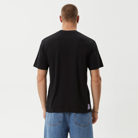 AFENDS Zen Feeling Retro Fit Tee - Black