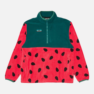 AIRBLASTER Fleece Half Zip - Watermelon