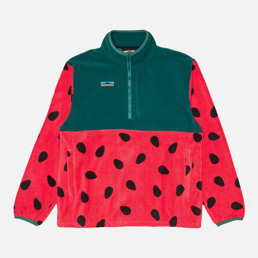 AIRBLASTER Fleece Half Zip - Watermelon