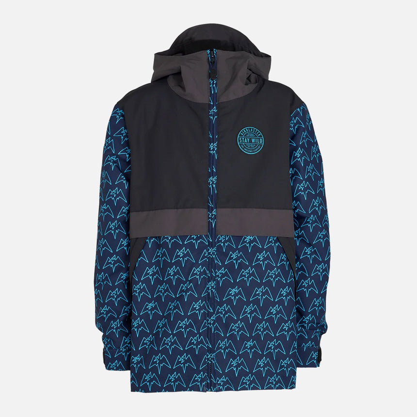 AIRBLASTER Youth Trencher Full Zip Jacket 2025 - Bluebird Terry