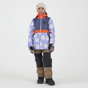 AIRBLASTER Youth Trencher Full Zip Jacket 2025 - Thistle Big Daisy