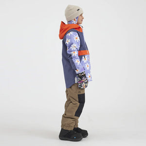 AIRBLASTER Youth Trencher Full Zip Jacket 2025 - Thistle Big Daisy