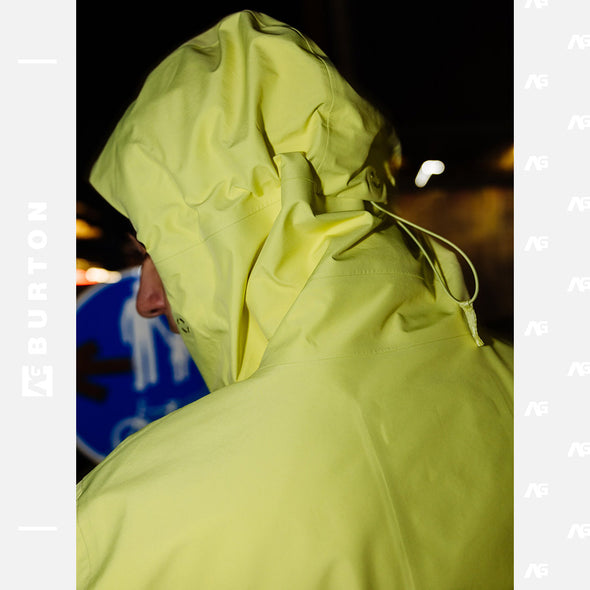 BURTON Analog Gore-Tex 3L Hardpack Jacket - Sulfur Zest