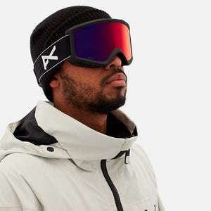 ANON Helix 2.0 Goggle 2026 - Black/Perceive Sunny Red