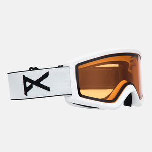 ANON Helix 2.0 Low Bridge Fit Non-Mirror Goggle 2026 - White/Amber