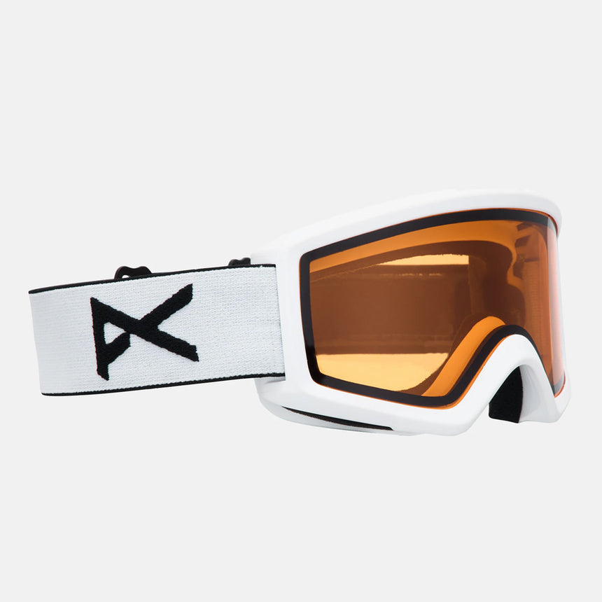 ANON Helix 2.0 Low Bridge Fit Non-Mirror Goggle 2026 - White/Amber