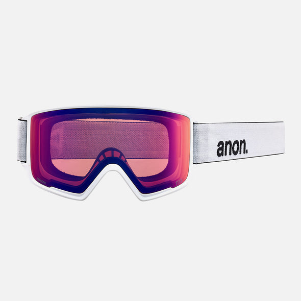 ANON M3 Goggle + MFI Facemask 2024 - White/Perceive Sunny Onyx