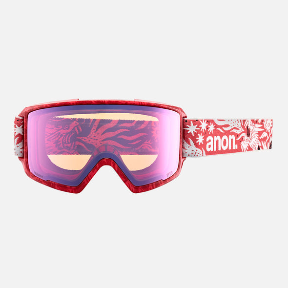 ANON M3 Low Bridge Fit Goggle + MFI Facemask 2024 - Joshua Noom/Perceive Variable Blue