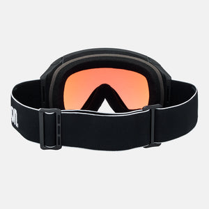 ANON M4 Cylindrical Goggle + MFI Facemask 2026 - Black/Perceive Variable Blue