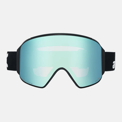 ANON M4 Cylindrical Goggle + MFI Facemask 2026 - Black/Perceive Variable Blue