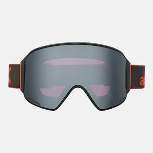 ANON M4 Cylindrical Goggle + MFI Facemask 2026 - Fiesta Red/Perceive Sunny Onyx