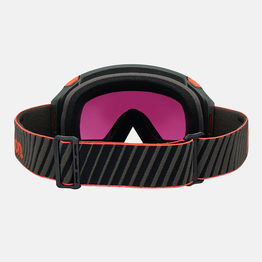 ANON M4 Cylindrical Goggle + MFI Facemask 2026 - Fiesta Red/Perceive Sunny Onyx