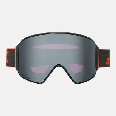 ANON M4 Cylindrical Goggle + MFI Facemask 2026 - Fiesta Red/Perceive Sunny Onyx