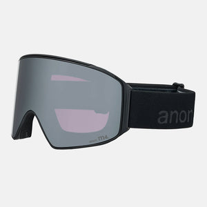 ANON M4 Cylindrical Goggle + MFI Facemask 2026 - Smoke/Perceive Sunny Onyx