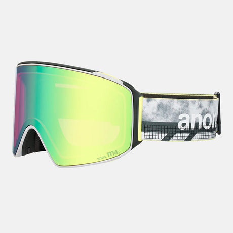 ANON M4 Cylindrical Goggle + MFI Facemask 2026 - Tilt Shift/Perceive Variable Green