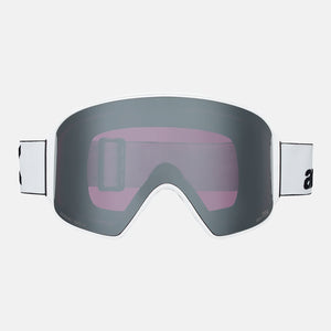 ANON M4 Cylindrical Goggle + MFI Facemask 2026 - White/Perceive Sunny Onyx