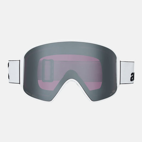 ANON M4 Cylindrical Goggle + MFI Facemask 2026 - White/Perceive Sunny Onyx