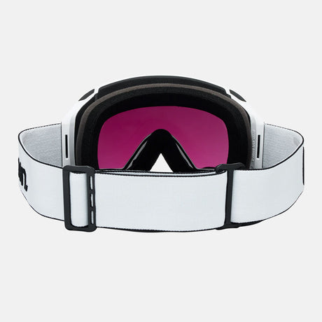 ANON M4 Cylindrical Goggle + MFI Facemask 2026 - White/Perceive Sunny Onyx