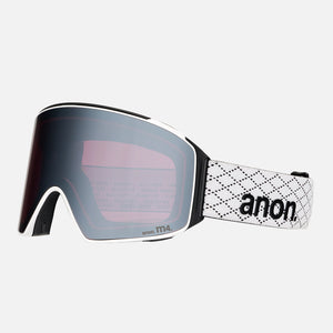ANON M4 Cylindrical Goggle + MFI Facemask - Mile 25/Perceive Sunny Onyx