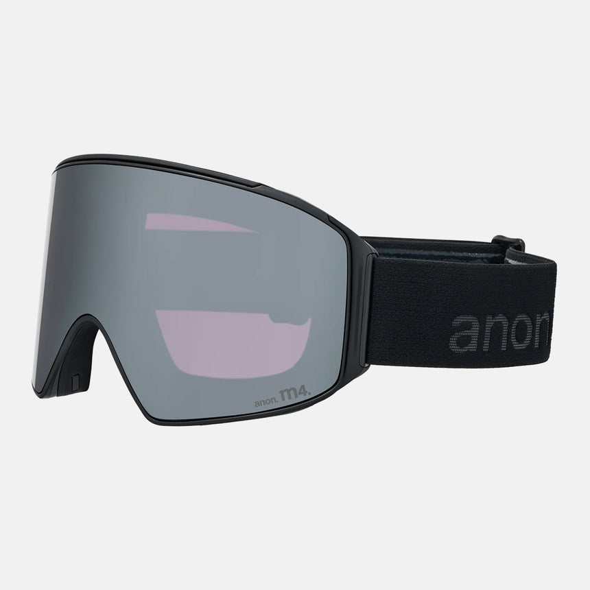 ANON M4 Cylindrical Low Bridge Fit Goggle + MFI Facemask 2026 - Smoke/Perceive Sunny Onyx