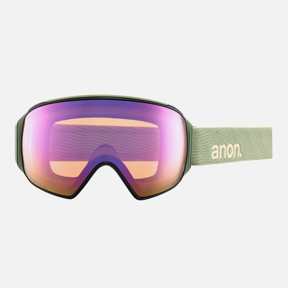ANON M4 Toric Goggle + MFI Facemask 2024 - Hedge/Perceive Variable Green