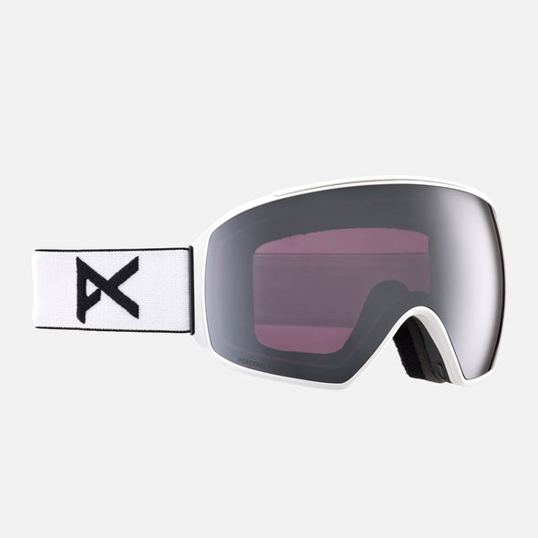 ANON M4 Toric Goggle + MFI Facemask 2025 - White/Perceive Sunny Onyx