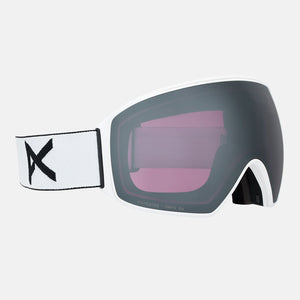 ANON M4 Toric Goggle + MFI Facemask 2026 - White/Perceive Sunny Onyx