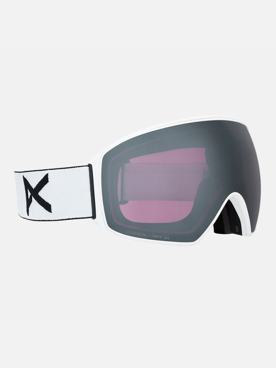 ANON M4 Toric Low Bridge Fit Goggle + MFI Facemask 2026 - White/Percei ...
