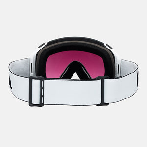 ANON M4 Toric Low Bridge Fit Goggle + MFI Facemask 2026 - White/Perceive Sunny Onyx