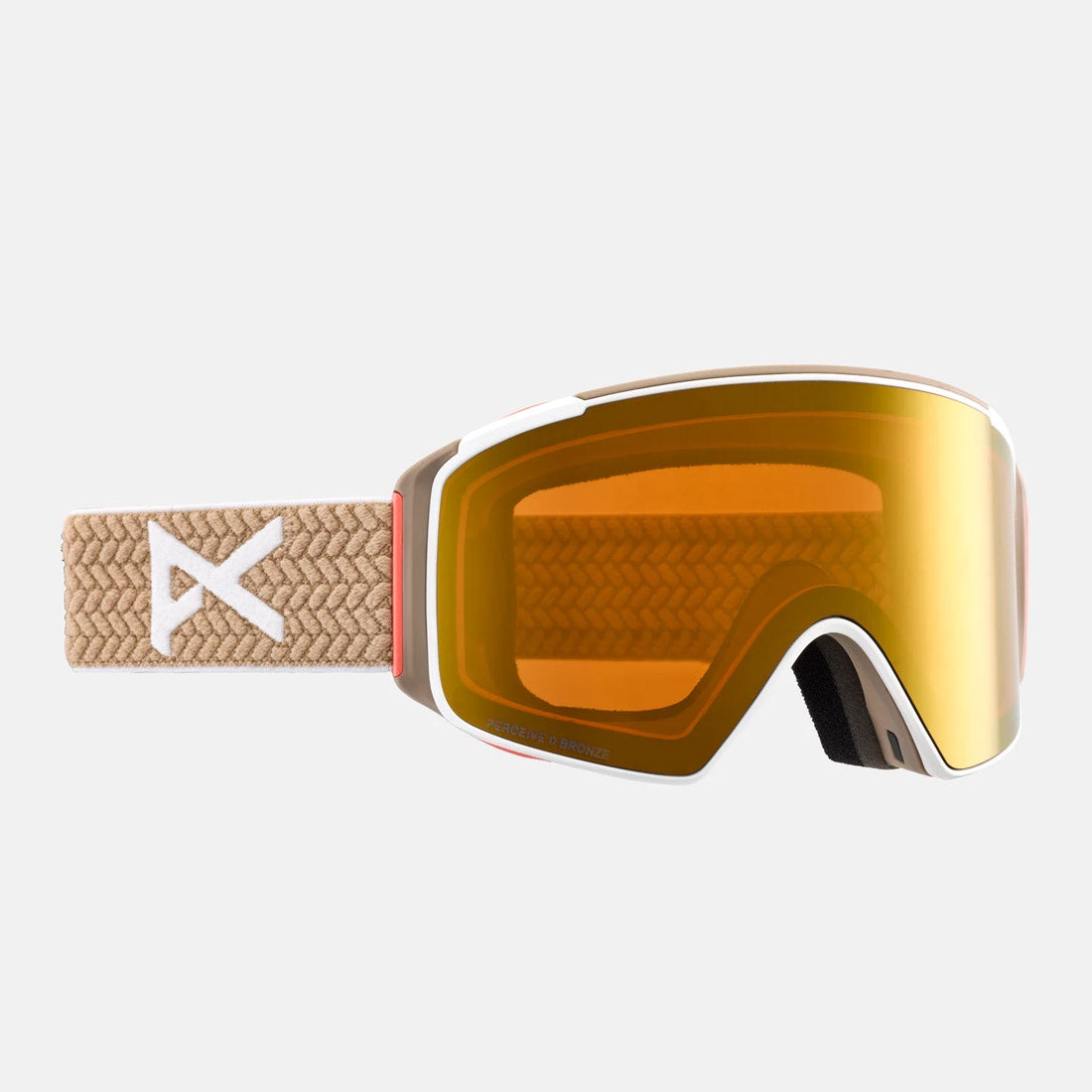 【アジフライ】Anon M4S Sunny Bronze ANON M4S Cylindrical Goggle + MFI Facemask 2025 - Summit