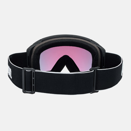 ANON M4S Cylindrical Goggle + MFI Facemask 2026 - Black/Perceive Sunny Red