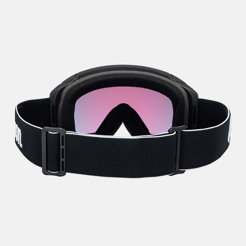 ANON M4S Cylindrical Goggle + MFI Facemask 2026 - Black/Perceive Sunny Red