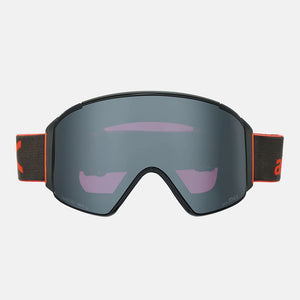 ANON M4S Cylindrical Goggle + MFI Facemask 2026 - Fiesta Red/Perceive Sunny Onyx