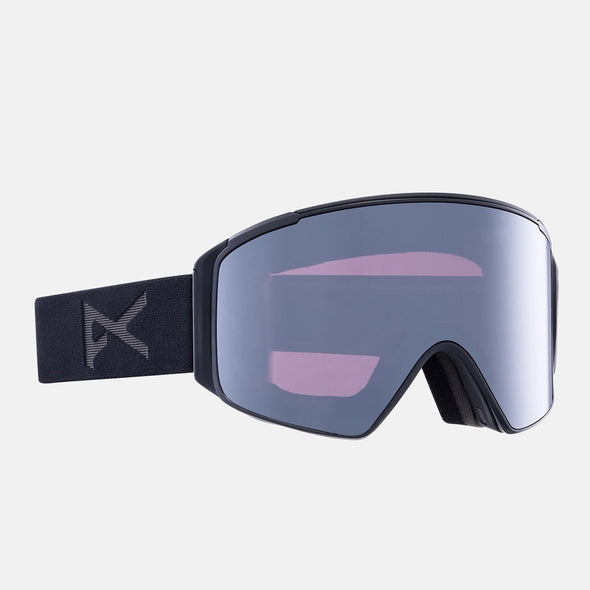 ANON M4S Cylindrical Low Bridge Fit Goggle + MFI Facemask 2025 - Smoke/Perceive Sunny Onyx