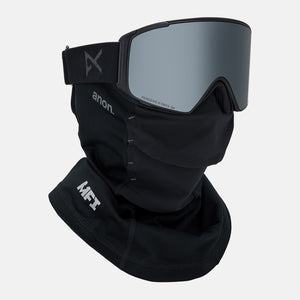 ANON M4S Cylindrical Low Bridge Fit Goggle + MFI Facemask 2026 - Smoke/Perceive Sunny Onyx